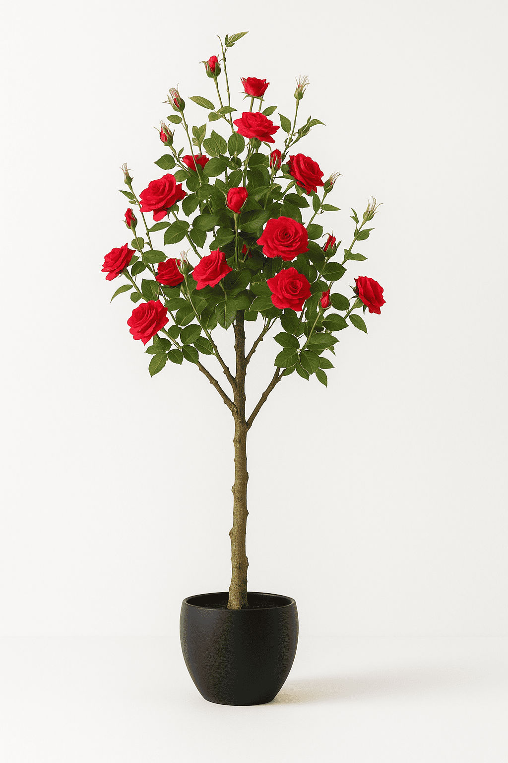 Royal Scarlet Rose Artificial Tree