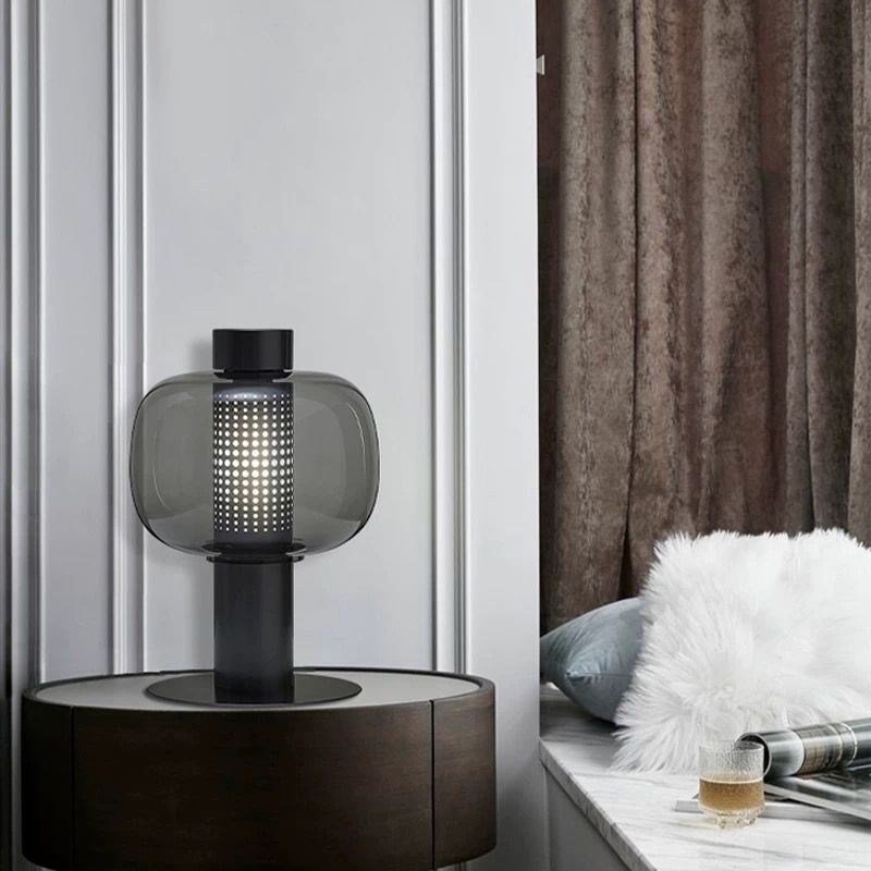 Contemporary Glass Table Lamp Design