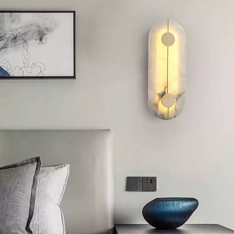 Artistic Marble Wall Lamp
