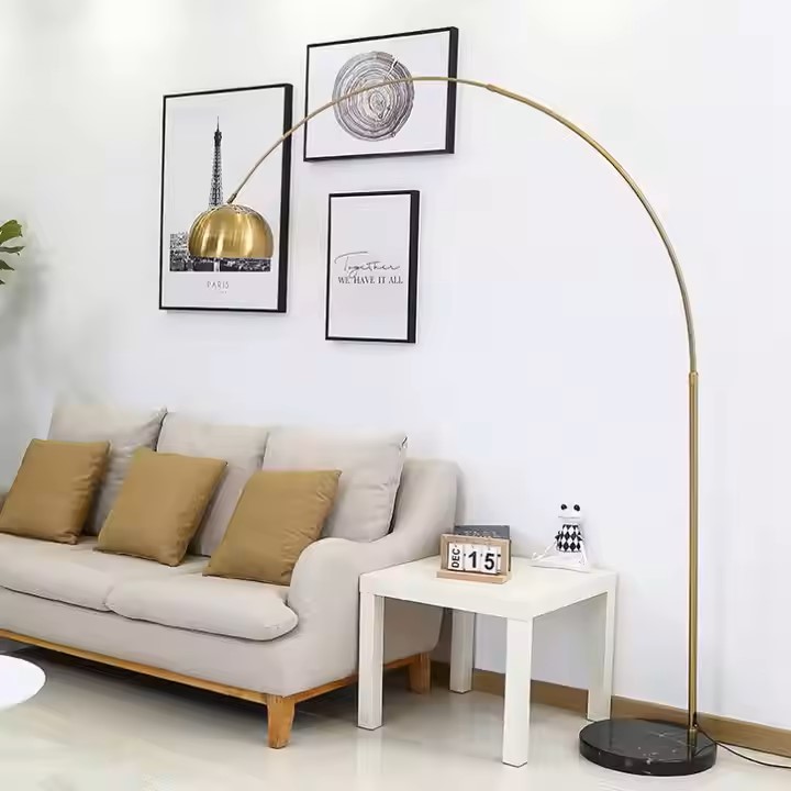  Arcadia Gold Floor Lamp