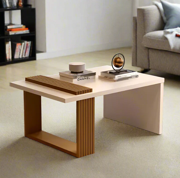 Modulo Beige Luxe Coffee Table